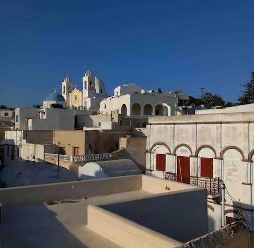 Unique Small Stonehouse At Thira * Megalochori (Santorini)
